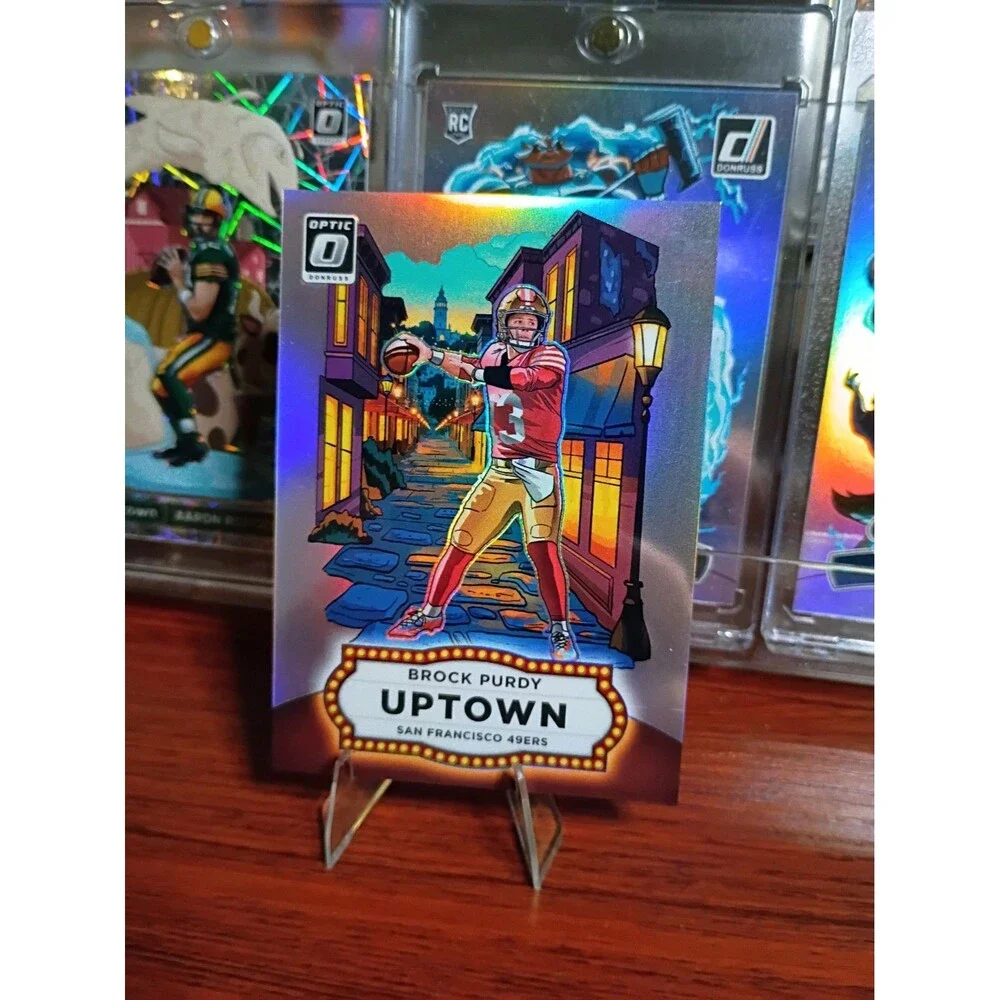 2025 Panini Donruss Optic - Uptowns Brock Purdy #4 Pack Fresh